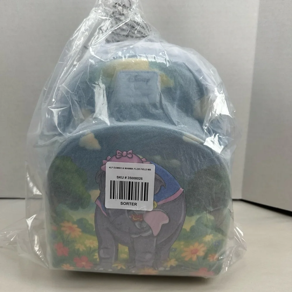 Loungefly Disney Dumbo Flower Field Mini Backpack